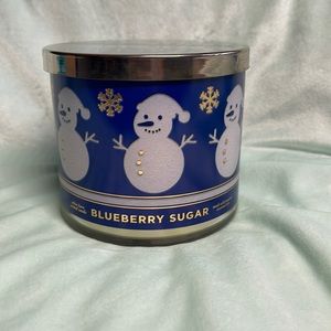 Blueberry Sugar Bath & Body Works Candle